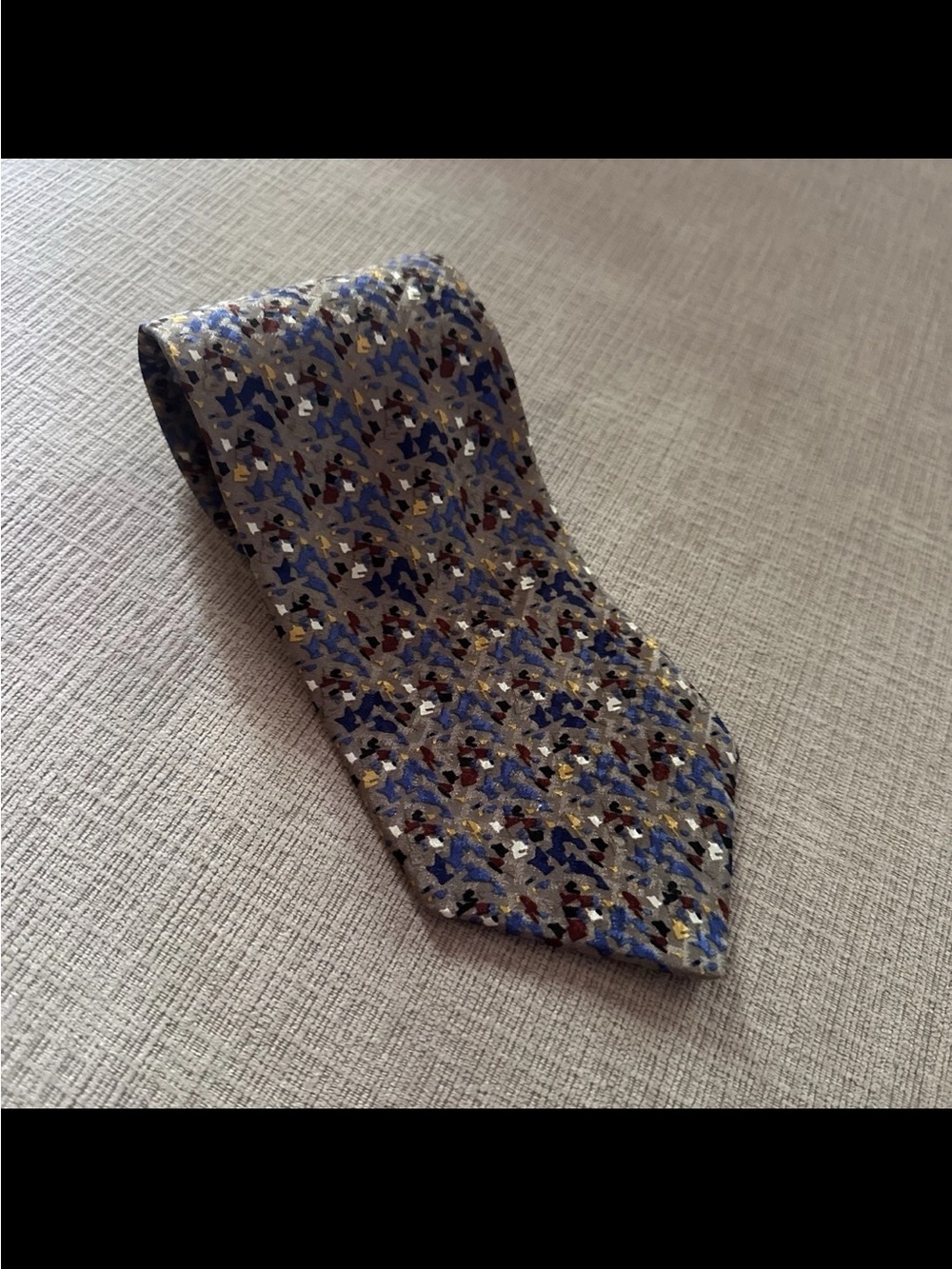 Vintage Artisphere Charles Vinson 100% Silk Tie Men’s Necktie 90’s Colorful 28x4